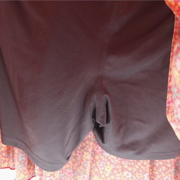 NWT TOAD & CO Sunkissed Pleated Skort Taffy Floral Print Size MEDIUM - Picture 3 of 7